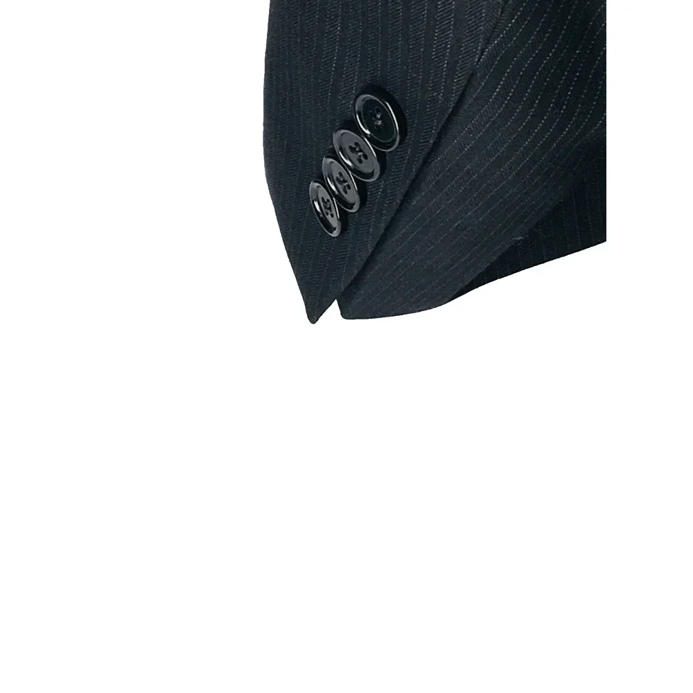 50XL Jos A Bank Signature Gold Mens Recent 2 Bttn 100% Wool Suit Black Pants 48